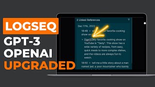 OpenAI GPT-3 in LogSeq Plugin Update