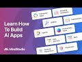 Learn to build ai applications  no code