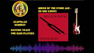 Video thumbnail of "Queen Of The Stone Age   No One Knows no Bass For bass player. Play Along"