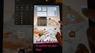 How to move apps one page to another page on your ipad Home screen? (iPhone) screenshot 2