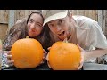 Carving pumpkins with my girlfriend joshoween is here