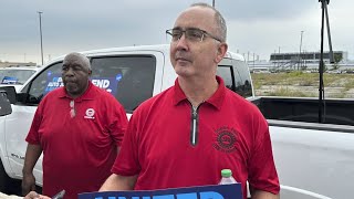 UAW President Shawn Fain provides update on strike