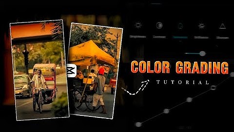 Capcut Color Grading Tutorial | Cinematic Yellow Tone