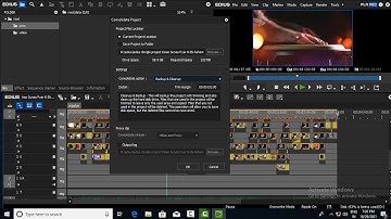Edius 7/8/9 में consolidate project save करें tutorial in हिंदी