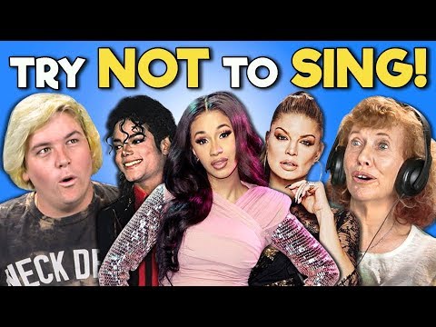GENERATIONS REACT TO TRY NOT TO SING ALONG CHALLENGE #2 (Favorite Songs Game!)