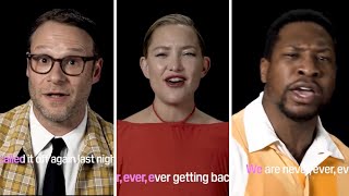 Stars Read Taylor Swift’s Hit “We Are Never Ever Getting Back Together” in a  video for W Magazine