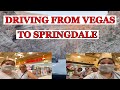 Driving from vegas to springdale  maan conde tv