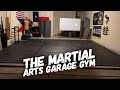 The martial arts garage gym