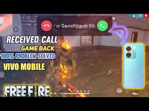 How to incomeing call received full screen problem solve in tamil free fire