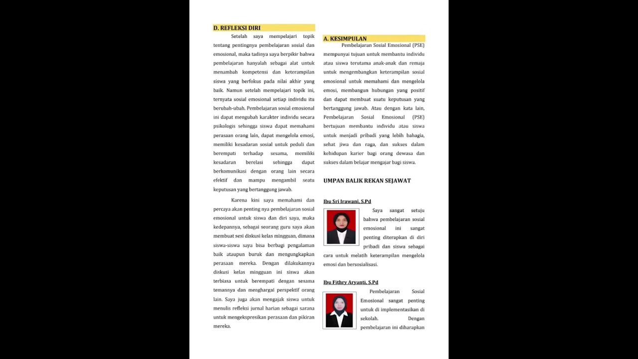 Jurnal pembelajaran modul 2 pembelajaran sosial emosional (PSE) #ppg #ppgpiloting #ppgdaljab2024