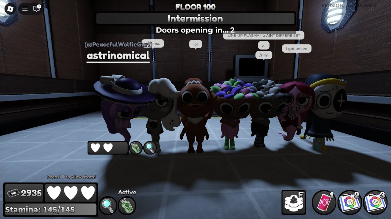 Floor 55 - 100 as Cocoa High Stealth Run - Dandy's World