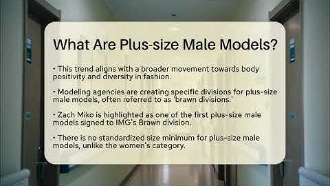 What Are Plus-size Male Models? - Inside Body Image