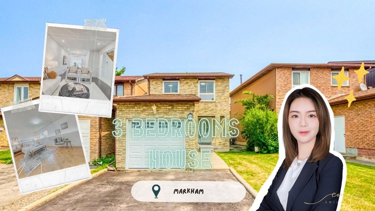 🔥 Markham Home Listing by Emily Zhang📍 25 Barrington Crescent, Markham