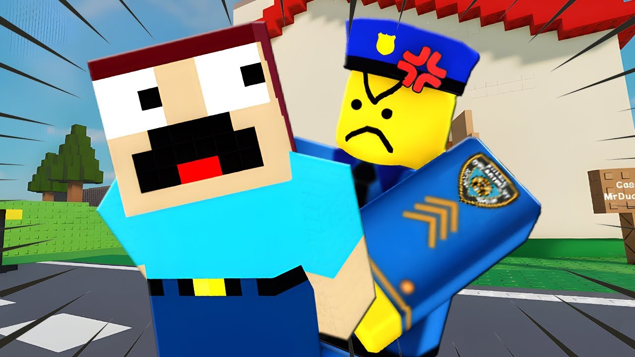 ¡ESCAPANDO del ARRESTO en CASA! | ROBLOX