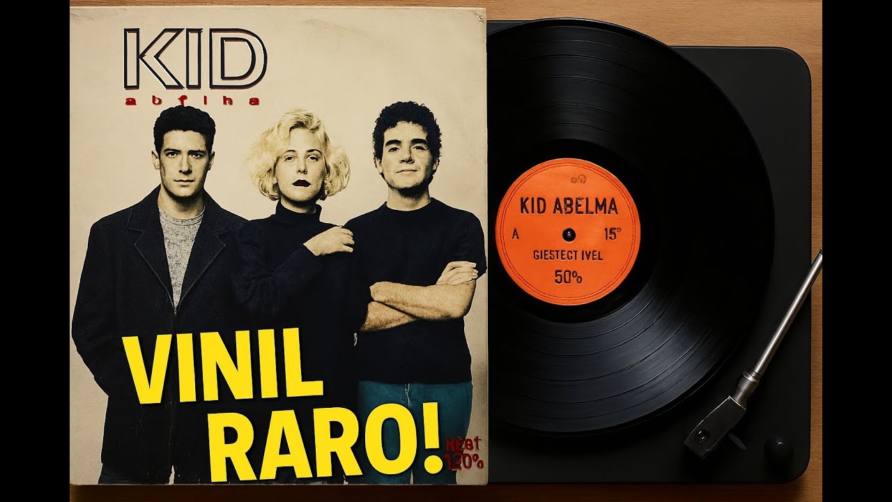 Kid Abelha – Greatest Hits 80's Disco de Vinil Tocando VINIL RARO