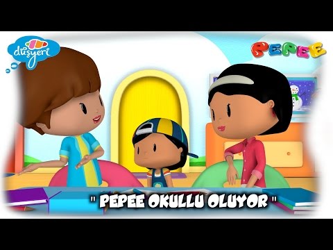 Pepee Yeni Bölüm:5 / Pepee Okullu Oluyor - Düşyeri