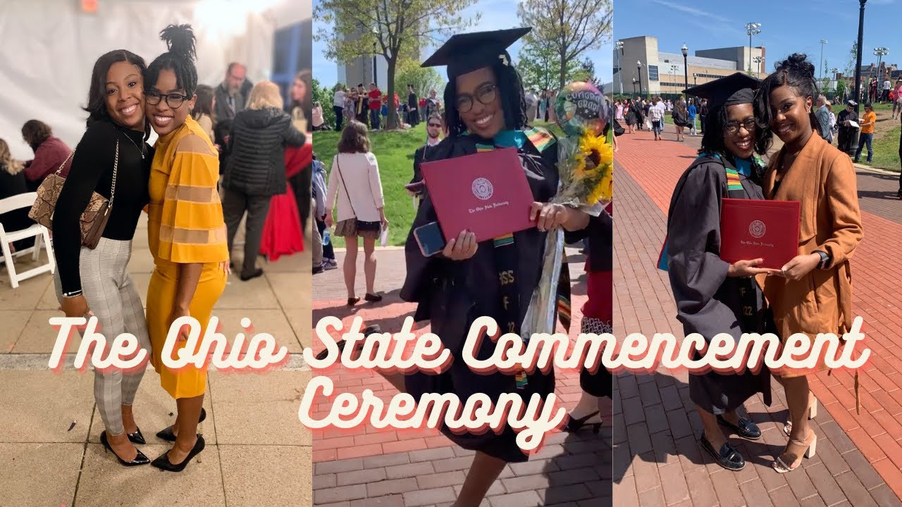 The Ohio State Commencement Ceremony A weekend in columbus ohio YouTube