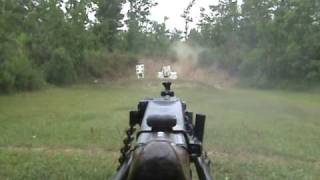 Shooting the WWII German MG42