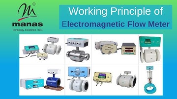 Working principle of Electromagnetic Flow meter