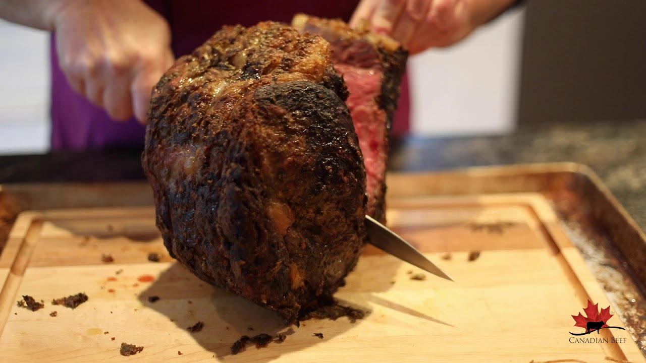 How to Carve a Prime Rib Roast - YouTube