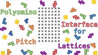 Polyomino Interface for Pitch Lattices | Explanation + Demo