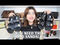 YOU NEED THESE DAD SANDALS!!! | STEVE MADDEN MARGIE DAD SANDALS | BEST CHANEL DAD SANDALS DUPE!