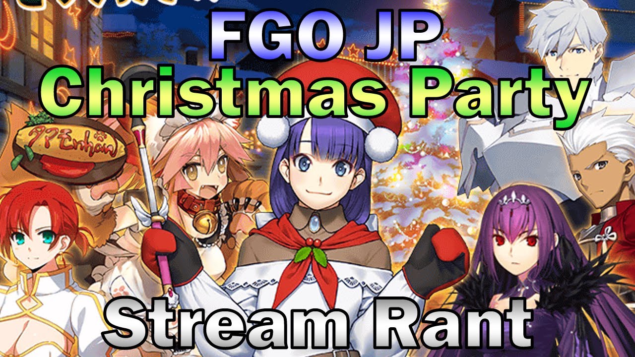 Fgo Christmas 2022 Jp Fgo] Christmas Party Jp Tomorrow! - Youtube