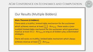 Celebrity EC'21: Prior-free Dynamic Mechanism Design With Limited Liability Net Worth