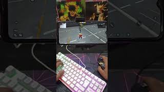 Free Fire keyboard mouse ⌨️ 🖱 📲 gameplay #FreeFireShorts, #Handcam, #Gaming, #ShortsFeed.
