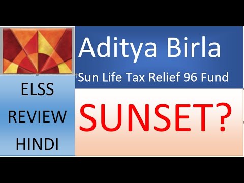 Aditya Birla Sun life Tax Relief 96 Fund | ELSS Review (Hindi) | SUNSET?