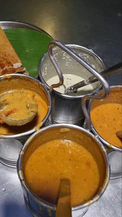 Crispi dosa with different chatney #dosa #chatney #streetfood #india #food #southindianfood