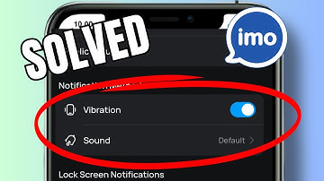 How to enable sound for incoming messages on Imo