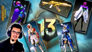 C3S7 Tier Rewards | M13 Royal Pass Full Look | 1 To 50 RP | PUBG Mobile