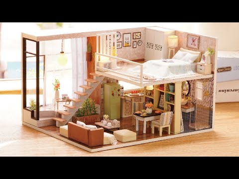 DIY Miniature Dollhouse Kit || Dream 