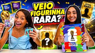 COLEI VÁRIAS FIGURINHAS NO ÁLBUM DA COPA.... E OLHA NO QUE DEU!! 😮