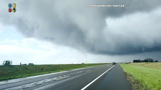 Extremely Up Close Video Of The Tornado Near Dwight Nebraska
