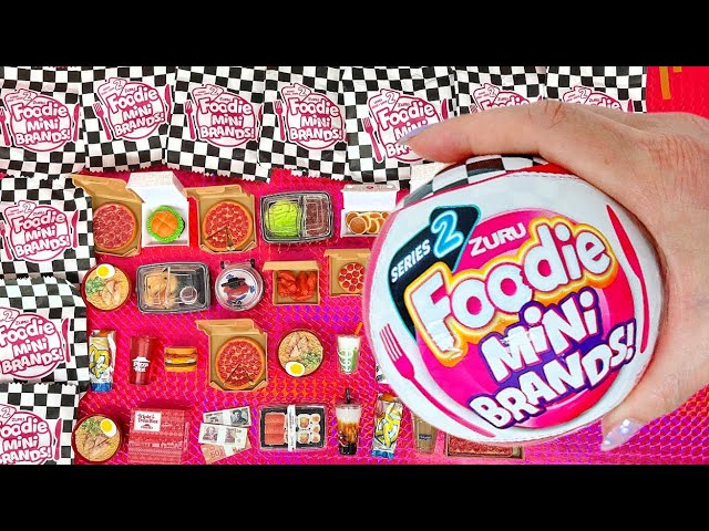 Foodie Mini Brands Series 2 Capsule by ZURU