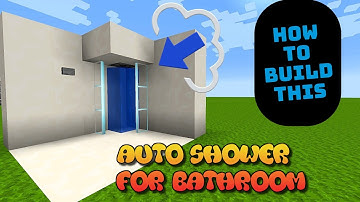 Minecraft: Bathroom with auto shower - SAMSUNG,A3,A5,A6,A7,J2,J5,J7,S5,S6,S7,59,A10,A20,A30,A50,A70