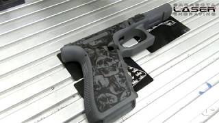 Glock 19 frame stipple