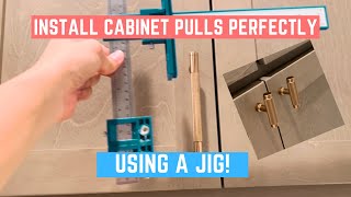 Install Cabinet Handles Perfectly! (with $10 Jig)