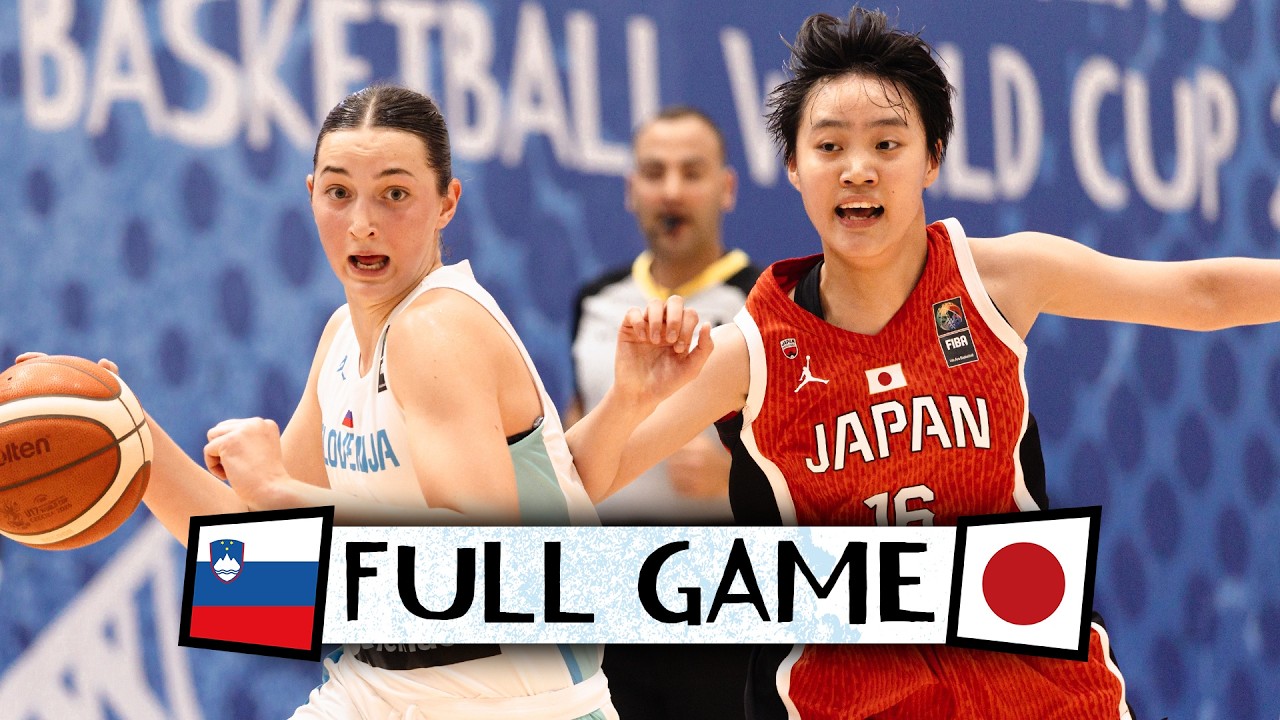 Group Phase | Slovenia v Japan | Full Basketball Game | FIBA U17 Women's Basketball World Cup 2026
