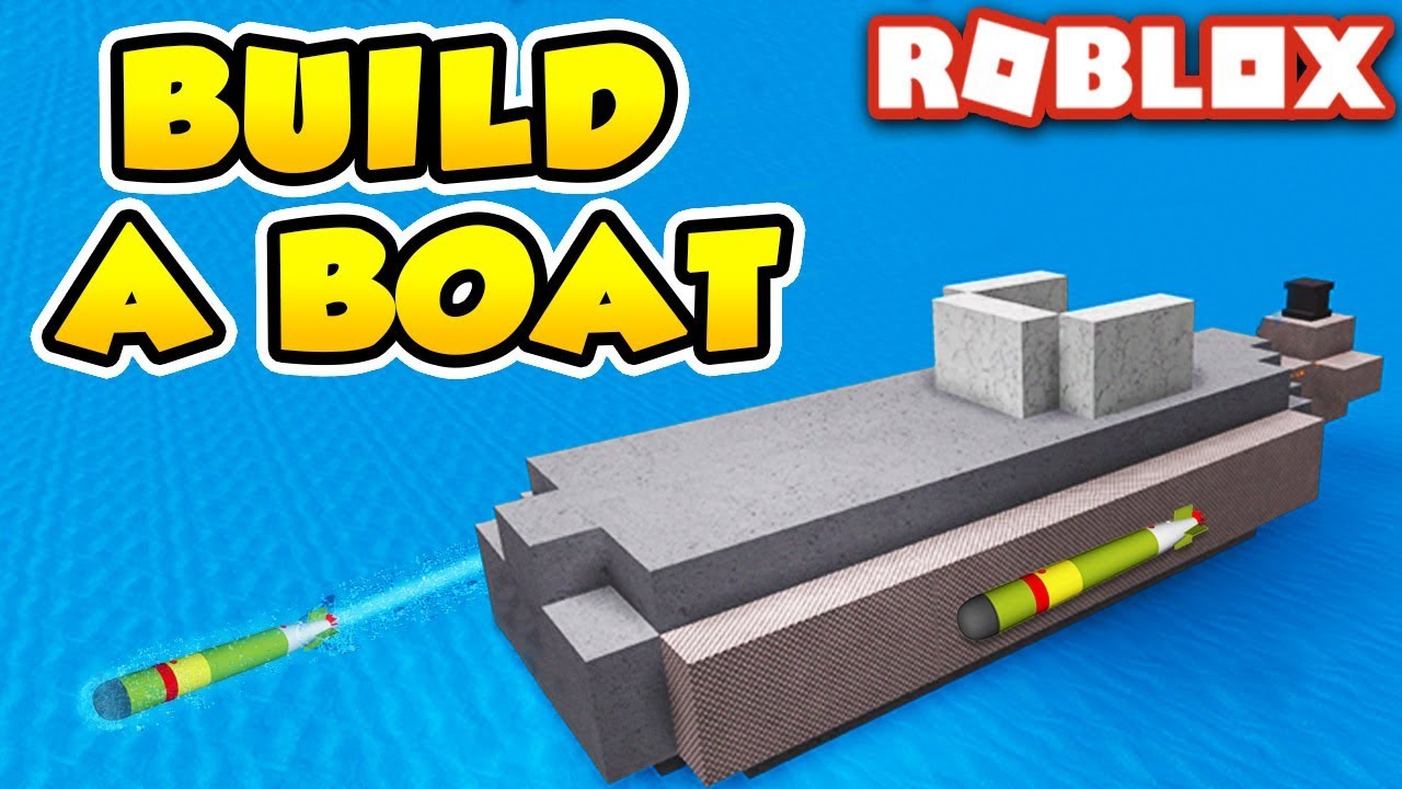 Simple Submarine In Build A Boat For Treasure Roblox Youtube