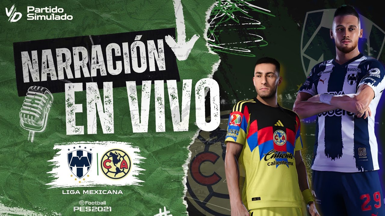 🔴 AMERICA VS MONTERREY EN VIVO / LIGA MX APERTURA 2025