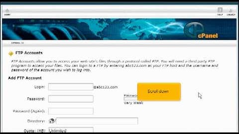 Creating Addon Domains in cPanel
