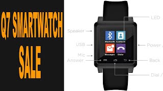 Q7 Smartwatch Black Friday 2020 How To Change Time On Q7 Smartwatch Youtube