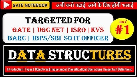 DAY 1| CRASH COURSE | DATA STRUCTURES |  INTRODUCTION (Contact @ 8368017658)
