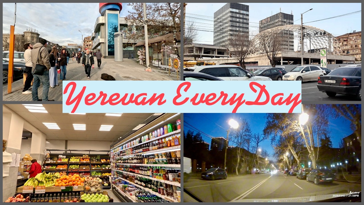 03.03.26, Tu. Իսահակյանից - Կոմիտաս: Այգի, խանութ, .։.Տիգրանյան,...: