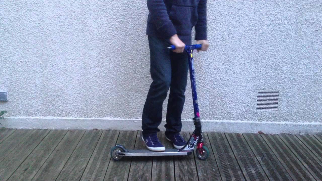 Faire un 180' Briflip en trottinette - Figure de freestyle - YouTube