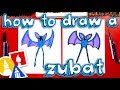 How To Draw Zubat From Pokemon