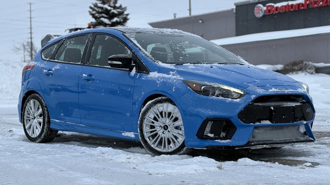 Used 2018 Ford Focus RS in Light Blue (#A0553A) | Barrie Ford